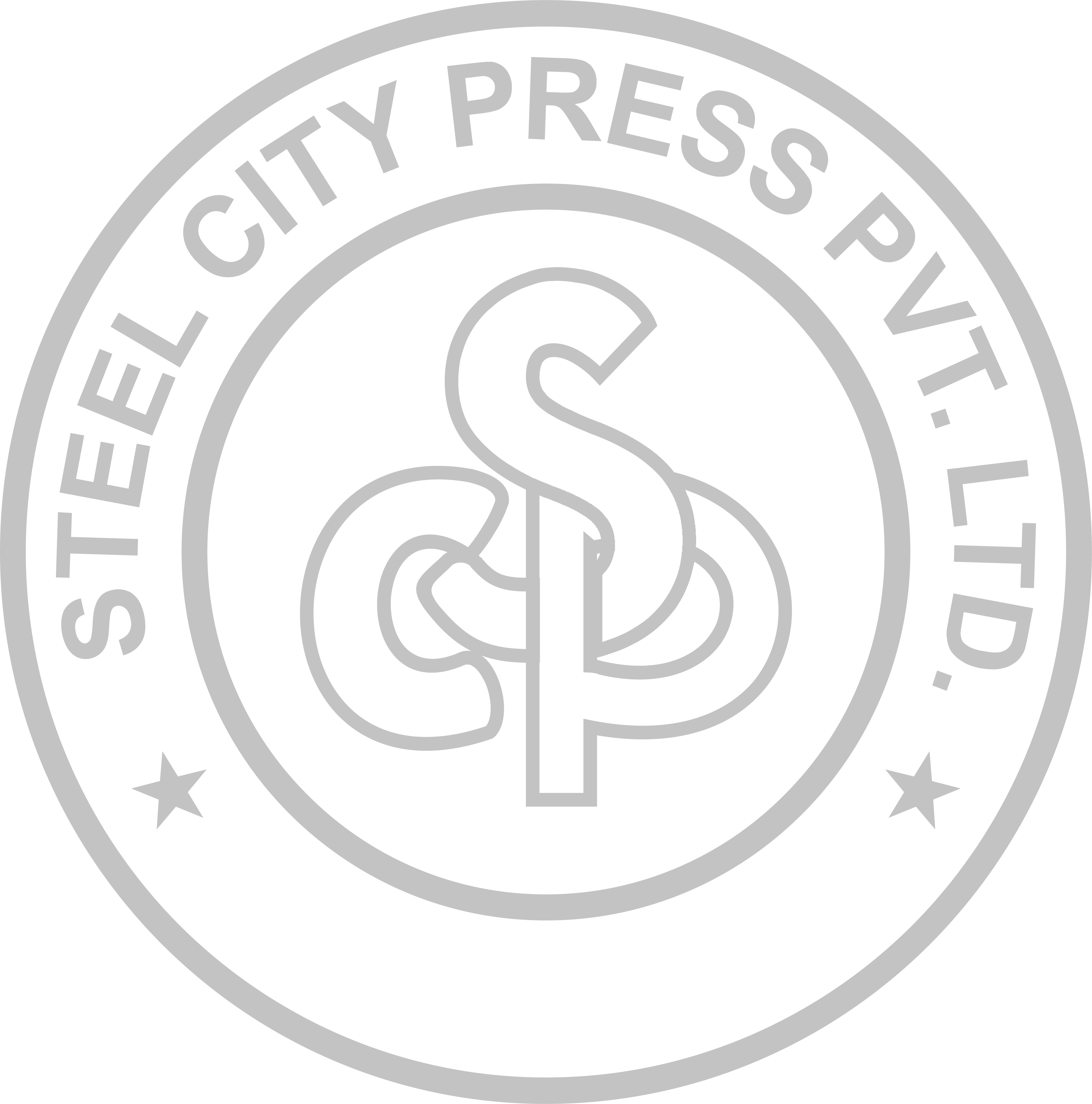 Steel City Press Pvt. Ltd. emblem